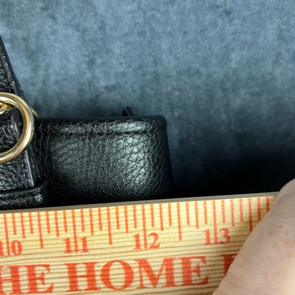 Anne Klein Black Tote Bag with Structured Design - Picture 3 of 15